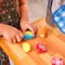 KidKraft Simply Stylish Wooden Play Kitchen Set with Lights, Choppable Food & Accessories